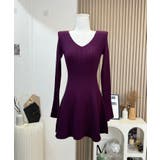 【Jasmine】ニットフレアミニワンピース Jasmine Grandiflo… | aimoha | 詳細画像21