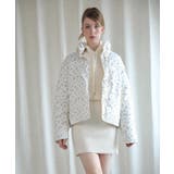 【Jasmine】花柄スタンドカラーダウンジャケットショート丈 Jasmine … | aimoha | 詳細画像18