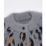HOOK -select- レオパード柄シャギーカーディガン【AW】 | HOOK | 詳細画像15 