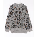 HOOK -select- レオパード柄シャギーカーディガン【AW】 | HOOK | 詳細画像2 