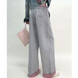 配色アクセントカラーワイドパンツ | aimoha  | 詳細画像7 