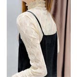 シースルーレースハイネックトップス | aimoha | 詳細画像10