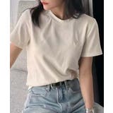 ハートポイントベーシックレーヨンTシャツ | aimoha  | 詳細画像7 