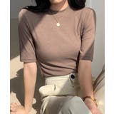 ドレープデザインTシャツ | aimoha  | 詳細画像21 