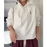 ライトグレー | ロゴパーカー | aimoha 