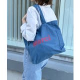 内ポケット付き韓国風ロゴトート トートバッグ  | aimoha  | 詳細画像33 