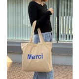 内ポケット付き韓国風ロゴトート トートバッグ  | aimoha  | 詳細画像28 