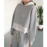 【Banico】フリルヘム付きフードパーカー | aimoha  | 詳細画像8 