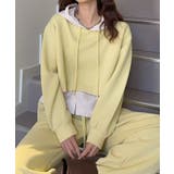 【Banico】フリルヘム付きフードパーカー | aimoha  | 詳細画像10 