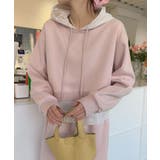 【Banico】フリルヘム付きフードパーカー | aimoha  | 詳細画像5 