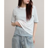 オフ | シアーテレコTシャツ 2枚SET | aimoha 