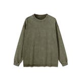 グリーン | HOOK select ベーシックウォッシュロンTEE | HOOK