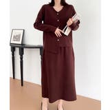 フェイクボタン付きトップスセットアップ | aimoha | 詳細画像7