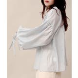 フレアスリーブシャツ | aimoha | 詳細画像10