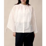 フレアスリーブシャツ | aimoha | 詳細画像1