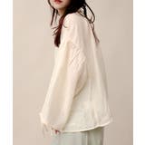 フレアスリーブシャツ | aimoha | 詳細画像23