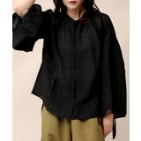 フレアスリーブシャツ | aimoha | 詳細画像35