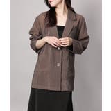 シアーテーラードジャケット | aimoha  | 詳細画像12 