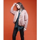 PINK | キルティングブルゾン ×@stkstkstk310 ブルゾン | aimoha 