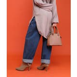 BLUE-【ロング丈】 | 選べる2タイプ デニムワイドパンツ レディース | aimoha