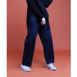 INDIGO-【ノーマル丈】 | 選べる2タイプ デニムワイドパンツ レディース | aimoha