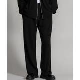 ブラック | TEXTURED TRACK TROUSERS | aimoha men