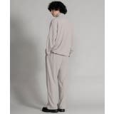 TEXTURED TRACK TROUSERS | aimoha men | 詳細画像29
