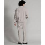 TEXTURED TRACK TROUSERS | aimoha men | 詳細画像32