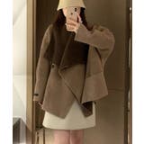モダンドレープ ショートウールジャケット【AW】 | DECADECLASSIC | 詳細画像7