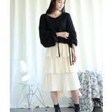 袖ドロストショートデザインニット【AW】 | aimoha | 詳細画像6