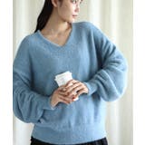 ラメ入りシャギーニット【AW】 | aimoha | 詳細画像1