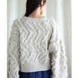 フリンジジャガードニット【AW】 | aimoha | 詳細画像3