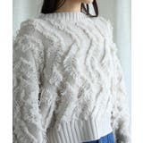 フリンジジャガードニット【AW】 | aimoha | 詳細画像5