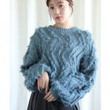フリンジジャガードニット【AW】 | aimoha | 詳細画像12