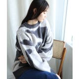 ゆったりアクリルモヘア起毛セーター【AW】 | aimoha | 詳細画像16