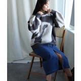ゆったりアクリルモヘア起毛セーター【AW】 | aimoha | 詳細画像17