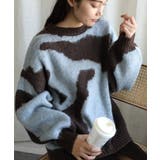 ゆったりアクリルモヘア起毛セーター【AW】 | aimoha | 詳細画像5