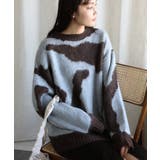 ゆったりアクリルモヘア起毛セーター【AW】 | aimoha | 詳細画像6