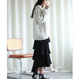 シアーシフォンレイヤードスウェット トレーナー | aimoha | 詳細画像25
