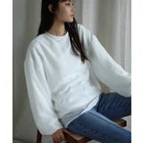 シアーシフォンレイヤードスウェット トレーナー | aimoha | 詳細画像6