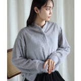 フリンジスタンドシャツ | aimoha | 詳細画像24