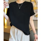 【Banico】シンプルポケット付きTシャツ | aimoha  | 詳細画像7 