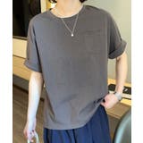 【Banico】シンプルポケット付きTシャツ | aimoha  | 詳細画像11 