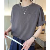 【Banico】シンプルポケット付きTシャツ | aimoha  | 詳細画像13 
