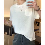 【Banico】シンプルポケット付きTシャツ | aimoha  | 詳細画像16 