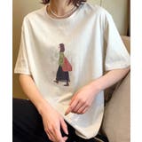 レトロイラストプリントTシャツ | aimoha | 詳細画像18