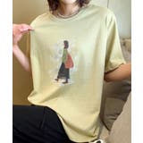 レトロイラストプリントTシャツ | aimoha | 詳細画像21
