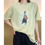 レトロイラストプリントTシャツ | aimoha | 詳細画像22