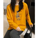 イラストプリントロングスリーブTシャツ | aimoha  | 詳細画像1 