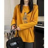 イラストプリントロングスリーブTシャツ | aimoha  | 詳細画像2 